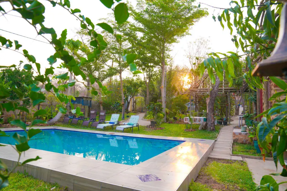 Beulah Guest House Pool and Garden